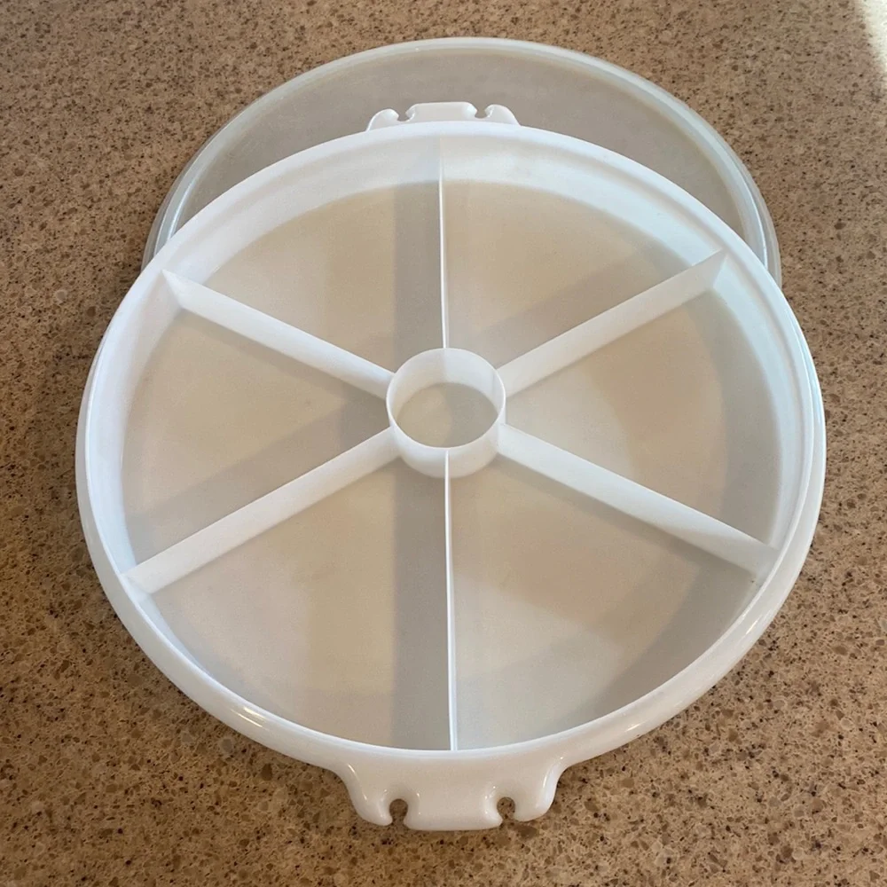 VTG Tupperware Party Susan Tray with Lid